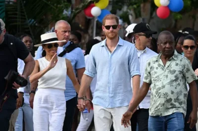 Harry and Meghan Foot the Bill for Colombia Tour