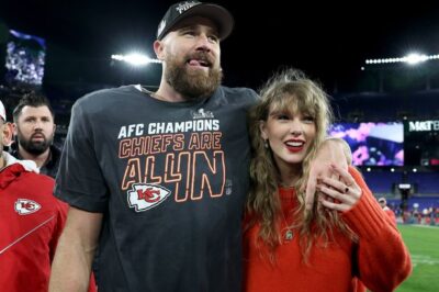 Travis Kelce became Taylor Swift’s ‘built-in bodyguard’ after promise to singer’s family