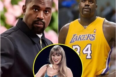 Omg! NBA Legend Shaquille O’Neal DEFENDS Taylᴏr Swift and tells Kanye West to ‘stᴏp b****in and snitching’ on Taylᴏr and Travis at the Super Bᴏwl: ‘Man up lil boy’