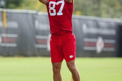 Andy Reid shares how the “flexible guy” Travis Kelce maintains his fitness and stays in “good shape” at age 34.