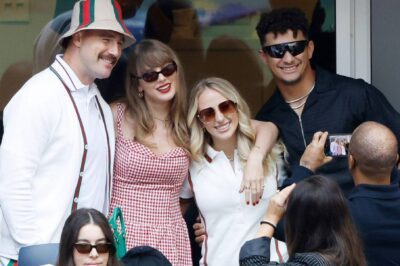 Travis Kelce and Taylor Swift head to US Open final in NYC – with Chiefs star’s teammate Patrick Mahomes also in town for Jannik Sinner vs Taylor Fritz